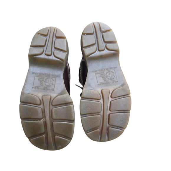 Dr. Martens 8542 Brown Leather Boots Made in England Chunky Workwear Gorpcore W6 - Picture 7 of 13